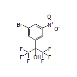 2-(3-Bromo-5-nitrophenyl)-1,1,1,3,3,3-hexafluoro-2-propanol