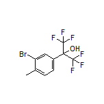 2-(3-Bromo-4-methylphenyl)-1,1,1,3,3,3-hexafluoro-2-propanol