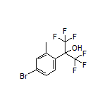 2-(4-Bromo-2-methylphenyl)-1,1,1,3,3,3-hexafluoro-2-propanol