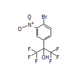2-(4-Bromo-3-nitrophenyl)-1,1,1,3,3,3-hexafluoro-2-propanol