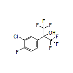 2-(3-Chloro-4-fluorophenyl)-1,1,1,3,3,3-hexafluoro-2-propanol