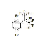 2-(2,5-Dibromophenyl)-1,1,1,3,3,3-hexafluoro-2-propanol