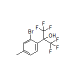 2-(2-Bromo-4-methylphenyl)-1,1,1,3,3,3-hexafluoro-2-propanol