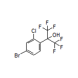 2-(4-Bromo-2-chlorophenyl)-1,1,1,3,3,3-hexafluoro-2-propanol