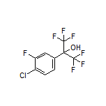 2-(4-Chloro-3-fluorophenyl)-1,1,1,3,3,3-hexafluoro-2-propanol