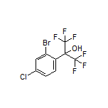 2-(2-Bromo-4-chlorophenyl)-1,1,1,3,3,3-hexafluoro-2-propanol