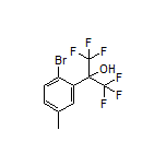 2-(2-Bromo-5-methylphenyl)-1,1,1,3,3,3-hexafluoro-2-propanol