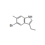 5-Bromo-3-ethyl-6-methyl-1H-indole