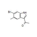 3-Acetyl-6-bromo-5-methylindole