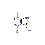 4-Bromo-3-ethyl-7-methyl-1H-indole