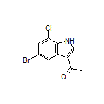 3-Acetyl-5-bromo-7-chloroindole