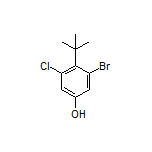 3-Bromo-4-(tert-butyl)-5-chlorophenol