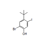 2-Bromo-4-(tert-butyl)-5-iodophenol