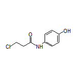 3-Chloro-N-(4-hydroxyphenyl)propanamide
