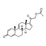 2-[(8S,10S,13S,14S)-10,13-Dimethyl-3-oxo-6,7,8,10,12,13,14,15-octahydro-3H-cyclopenta[a]phenanthren-17-yl]-2-oxoethyl Acetate