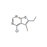 4-Chloro-6-ethyl-5-iodothieno[2,3-d]pyrimidine
