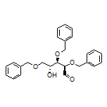 (2R,3R,4R)-2,3,5-Tris(benzyloxy)-4-hydroxypentanal