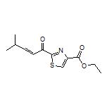 Ethyl 2-(4-Methylpent-2-enoyl)thiazole-4-carboxylate