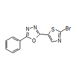 2-(2-Bromo-5-thiazolyl)-5-phenyl-1,3,4-oxadiazole