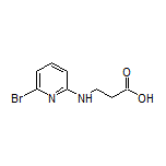 3-[(6-Bromo-2-pyridyl)amino]propanoic Acid