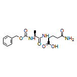 (S)-5-Amino-2-[(S)-2-(Cbz-amino)propanamido]-5-oxopentanoic Acid