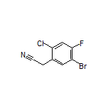 2-(5-Bromo-2-chloro-4-fluorophenyl)acetonitrile