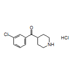 (3-Chlorophenyl)(4-piperidyl)methanone Hydrochloride