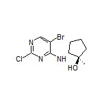 (1R,2R)-2-[(5-Bromo-2-chloro-4-pyrimidinyl)amino]-1-methylcyclopentanol