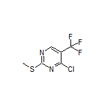 4-Chloro-2-(methylthio)-5-(trifluoromethyl)pyrimidine