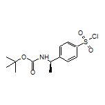 (R)-4-[1-(Boc-amino)ethyl]benzene-1-sulfonyl Chloride