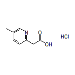 2-(5-Methyl-2-pyridyl)acetic Acid Hydrochloride