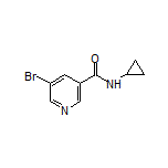 5-Bromo-N-cyclopropylnicotinamide