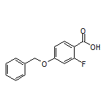 4-(Benzyloxy)-2-fluorobenzoic Acid