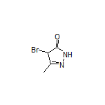 4-Bromo-3-methyl-1H-pyrazol-5(4H)-one