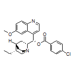 (S)-[(1S,2R,4S,5R)-5-Ethyl-2-quinuclidinyl](6-methoxy-4-quinolyl)methyl 4-Chlorobenzoate