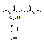 Diethyl (S)-2-[4-(Methylamino)benzamido]pentanedioate