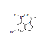 1-(5-Bromo-7-nitro-1-indolinyl)ethanone