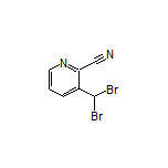 3-(Dibromomethyl)picolinonitrile