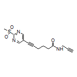 6-[2-(Methylsulfonyl)-5-pyrimidinyl]-N-(2-propyn-1-yl)-5-hexynamide