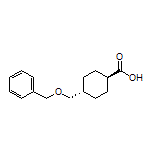 trans-4-[(Benzyloxy)methyl]cyclohexanecarboxylic Acid