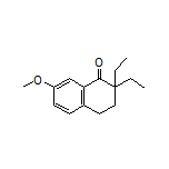 2,2-Diethyl-7-methoxy-3,4-dihydronaphthalen-1(2H)-one