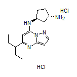 (1S,3S)-N1-[5-(3-Pentyl)pyrazolo[1,5-a]pyrimidin-7-yl]cyclopentane-1,3-diamine Dihydrochloride