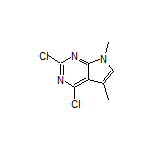 2,4-Dichloro-5,7-dimethyl-7H-pyrrolo[2,3-d]pyrimidine