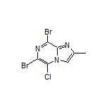 6,8-Dibromo-5-chloro-2-methylimidazo[1,2-a]pyrazine