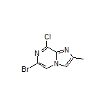 6-Bromo-8-chloro-2-methylimidazo[1,2-a]pyrazine
