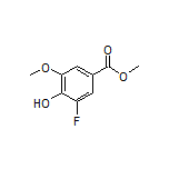 Methyl 3-Fluoro-4-hydroxy-5-methoxybenzoate