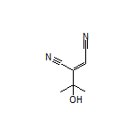 (2E)-2-(1-Hydroxy-1-methylethyl)-2-butenedinitrile
