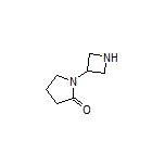 1-(3-Azetidinyl)pyrrolidin-2-one
