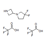 1-(3-Azetidinyl)-3,3-difluoropyrrolidine Bis(trifluoroacetate)