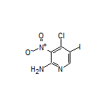 2-Amino-4-chloro-5-iodo-3-nitropyridine